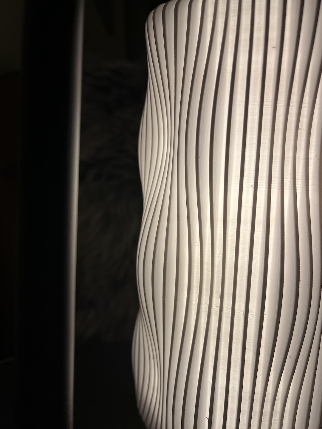 Gloob lampa - detailní záběr